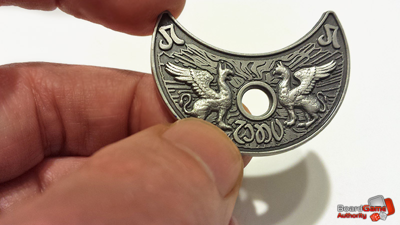 epic metal coin detail