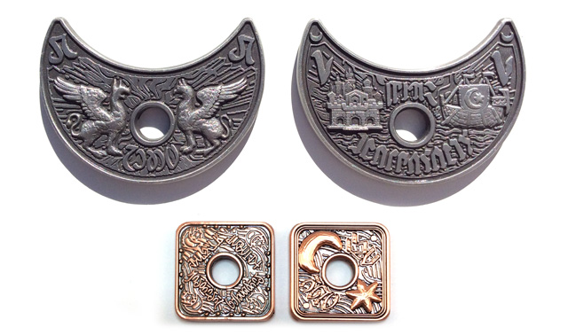 metal coins waterdeep