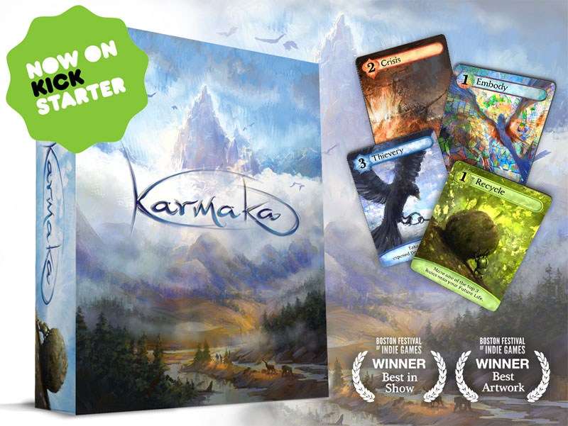 Karmaka kickstarter card game