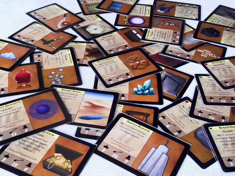 Ancient Sands Treasure cards