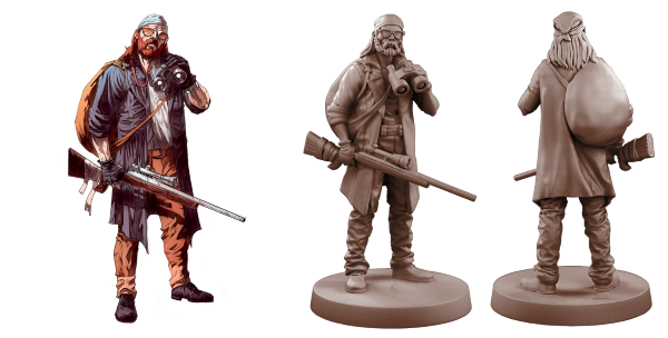 posthuman saga miniature