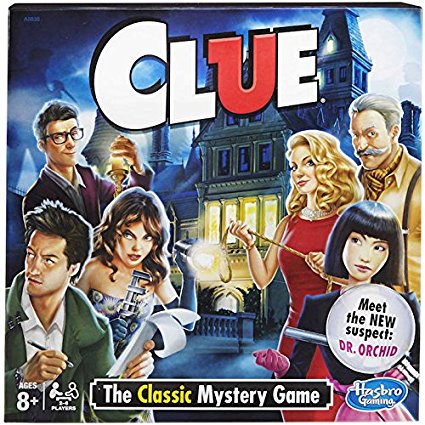 board game clue board game clue