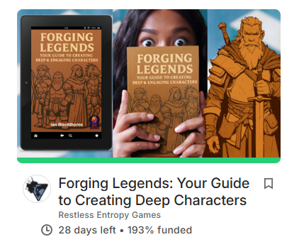Forging Legends Kickstarter