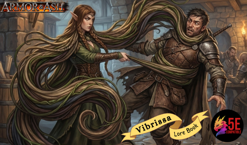 Vibrissa Lore Book Kickstarter