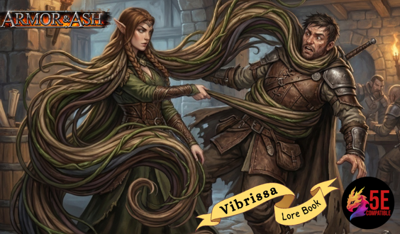 Vibrissa Lore Book Kickstarter
